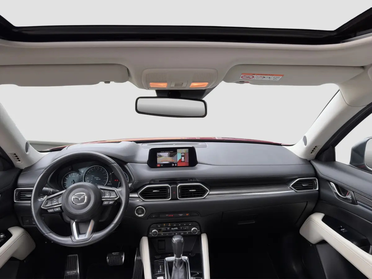 2.5 SkyActiv-G 194pk Luxury Automaat | 360 graden camera | Schuifdak | Leder | Carplay | Premium audio | Adaptive cruise controle | Bestuurdersstoel met geheugen | Elektrische achterklep | S