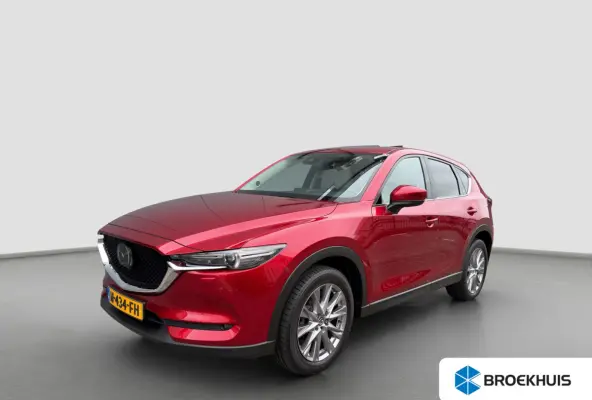 2.5 SkyActiv-G 194pk Luxury Automaat | 360 graden camera | Schuifdak | Leder | Carplay | Premium audio | Adaptive cruise controle | Bestuurdersstoel met geheugen | Elektrische achterklep | S