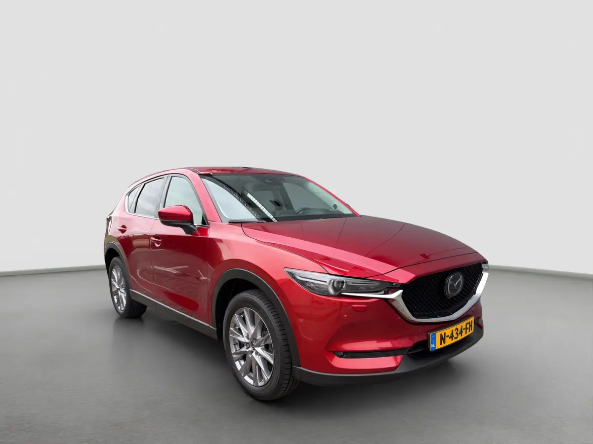 2.5 SkyActiv-G 194pk Luxury Automaat | 360 graden camera | Schuifdak | Leder | Carplay | Premium audio | Adaptive cruise controle | Bestuurdersstoel met geheugen | Elektrische achterklep | S