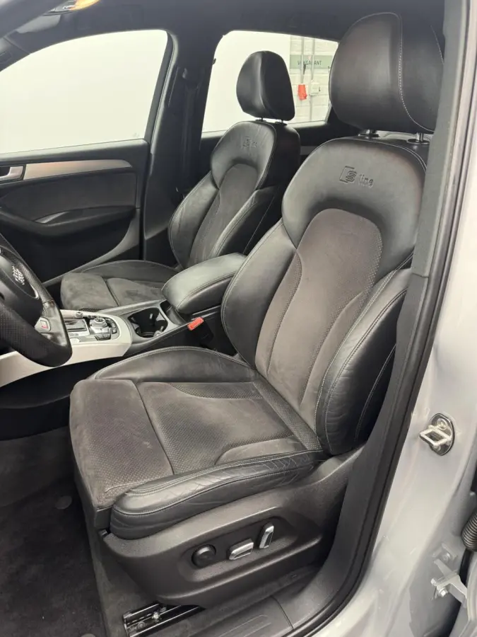 3.0 TFSI Quattro S-Line Automaat-Trekhaak-Navigatie-Cr.contr-Clima-Leder-Stoelverwarming-Parkeersensoren-LED-Lm20''velgen-Elek.Klep