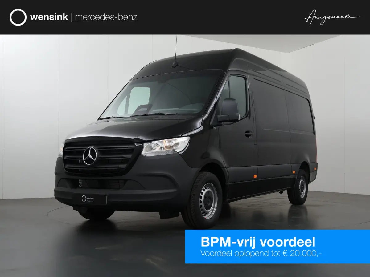 315 CDI | L2 H2 | RWD | Aut. | PRO | BPM VRIJ! | ACHTERUITRIJCAMERA | 3500 KG AHW | DODEHOEKASSISTENT | AIRCO | CRUISE | CARPLAY | ANDROID AUTO | METALLIC | 3-ZITS | MBUX SYSTEEM GROOT