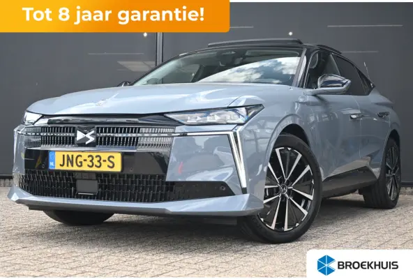 Automobiles E-Tense Etoile Absolute Comfort Tech Pack 58.3 kWh | Schuif-/Kanteldak | Warmtepomp | Massage | Adaptive Cruise | Elektr. Stoelen | LED-Matrix | Stoelverwarming |