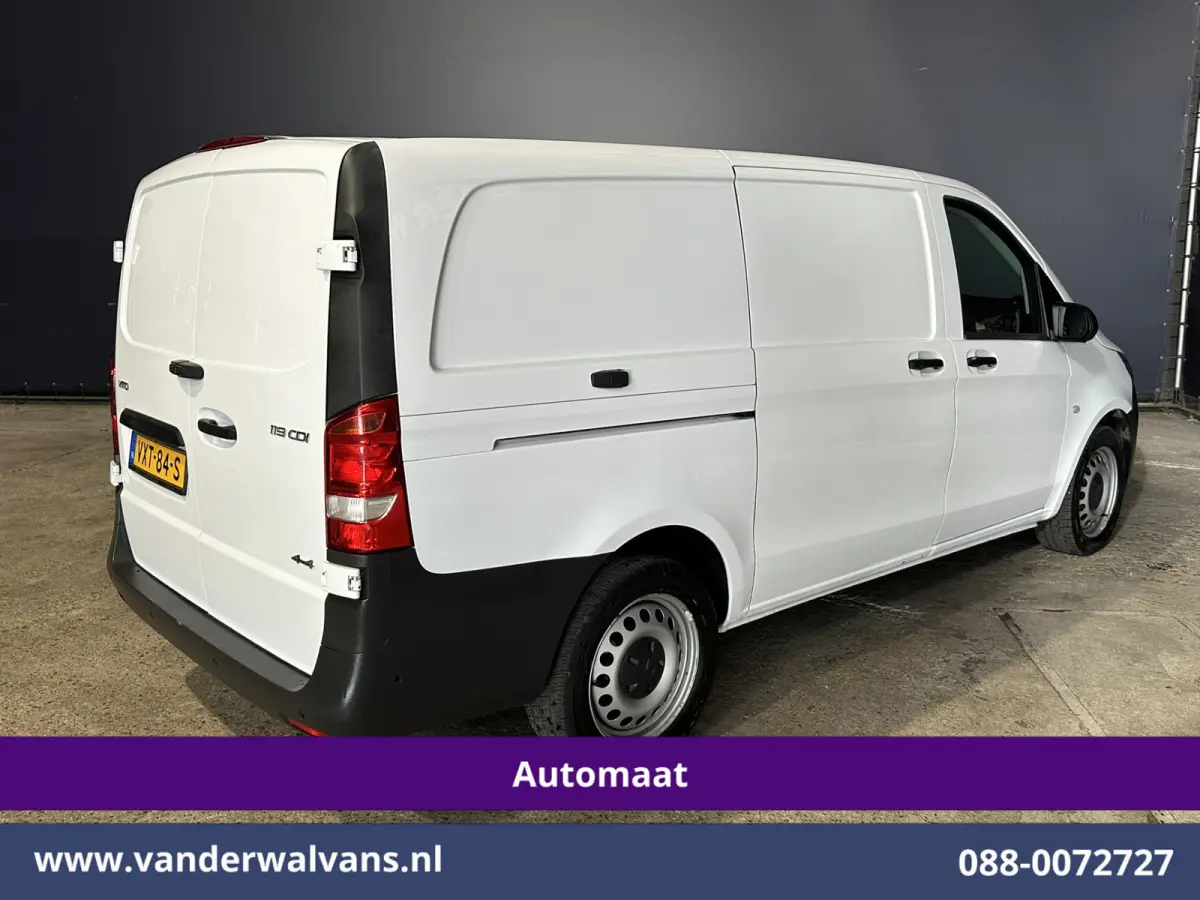 119 CDI 190pk Automaat 4x4 L2H1 Euro6 Airco | Camera | Apple Carplay | Cruisecontrol Android Auto, Parkeersensoren, Stoelverwarming, Bijrijdersbank