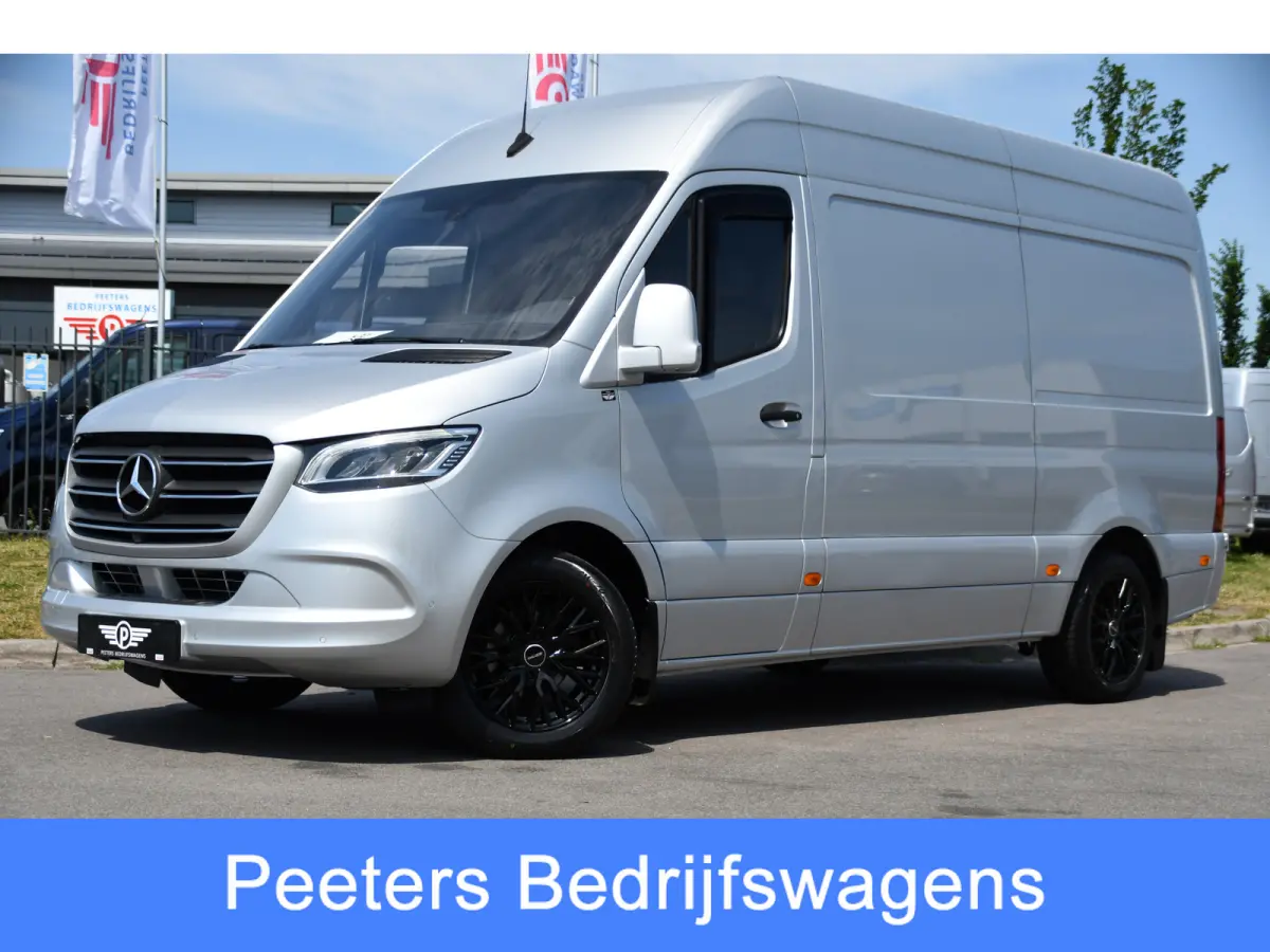 316 2.2 CDI L2H2 PB Edition Cruise, 360 Camera, Carplay, LED, 10,5'' Mbux, Automaat, 164pk, Stoelverwarming, Standkachel, Trekhaak, Uniek!