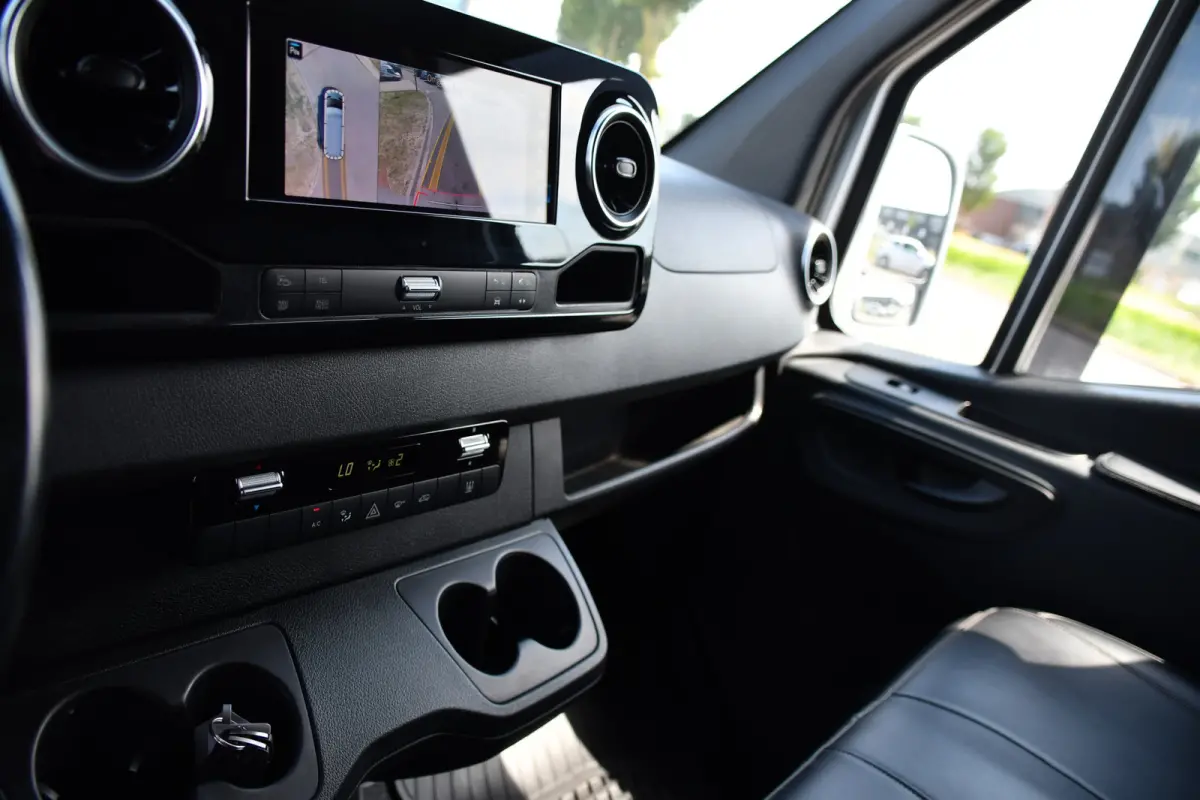316 2.2 CDI L2H2 PB Edition Cruise, 360 Camera, Carplay, LED, 10,5'' Mbux, Automaat, 164pk, Stoelverwarming, Standkachel, Trekhaak, Uniek!