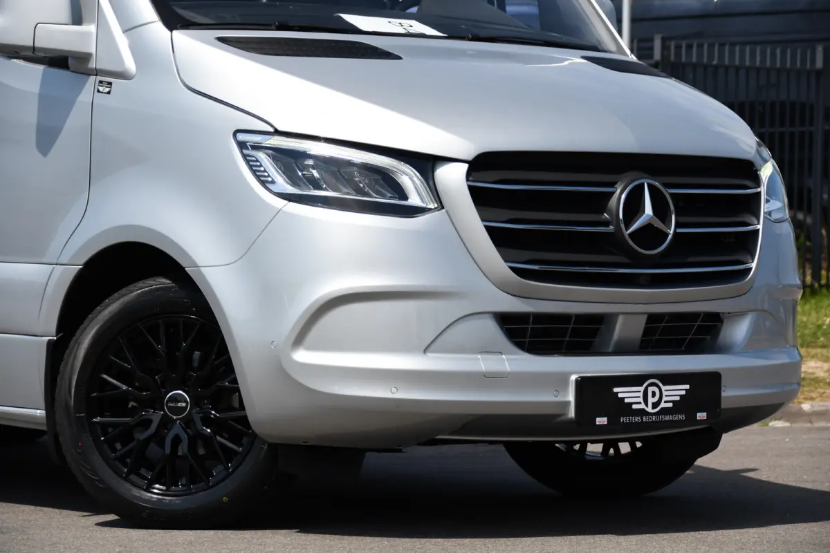 316 2.2 CDI L2H2 PB Edition Cruise, 360 Camera, Carplay, LED, 10,5'' Mbux, Automaat, 164pk, Stoelverwarming, Standkachel, Trekhaak, Uniek!