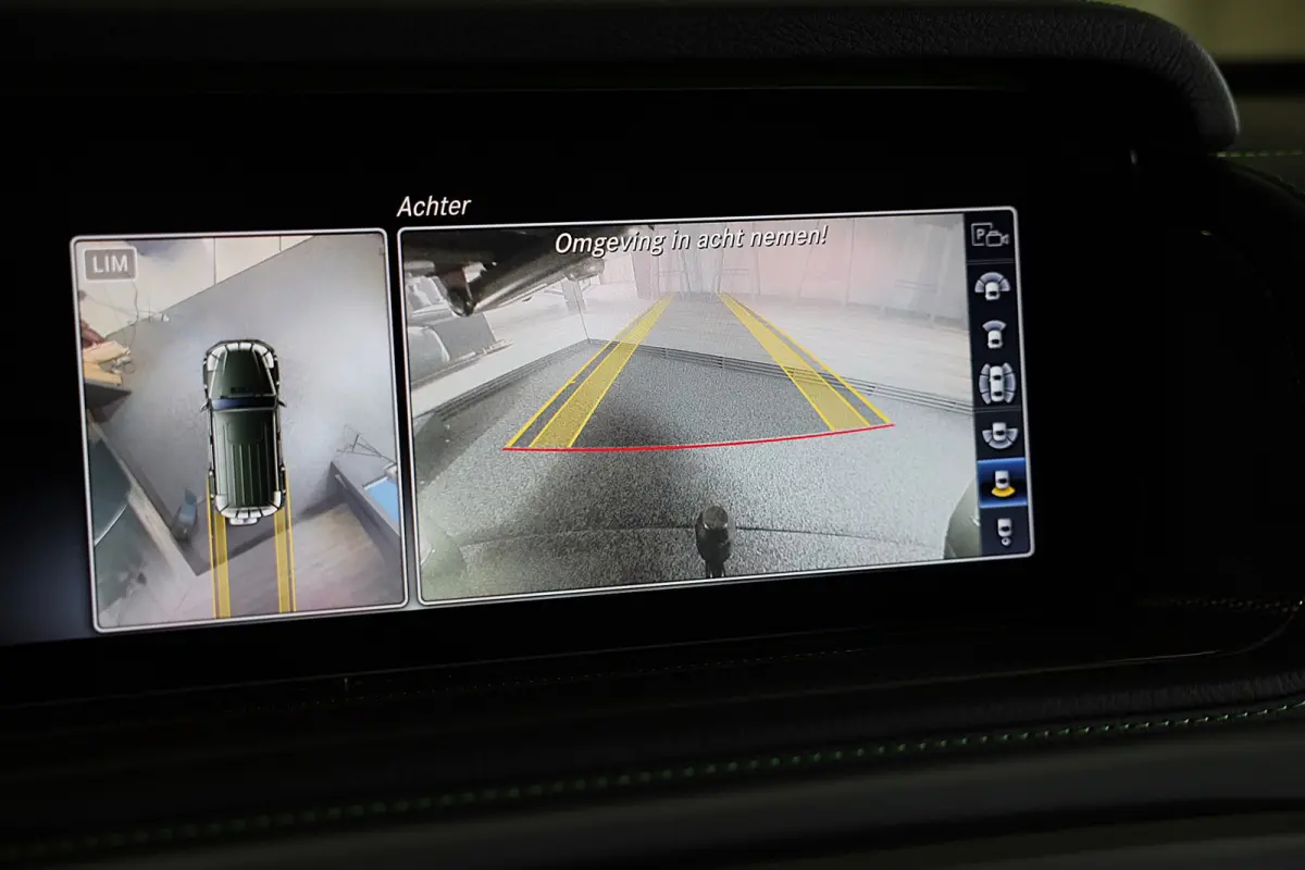 63 Manufaktur / Olijf Groen / Carbon / Massage / Memory / 360 Camera / Lane Assist / BURMESTER / Open Dak