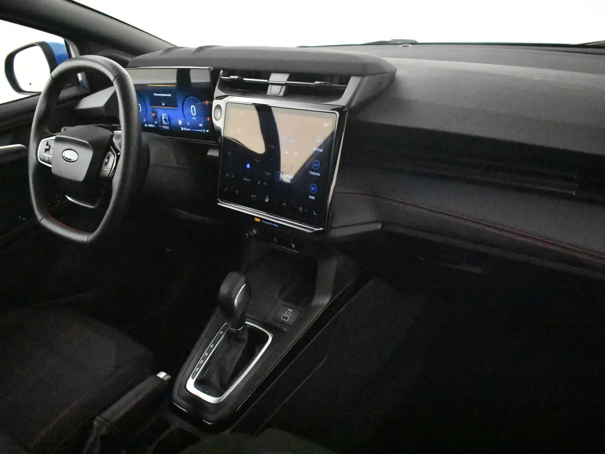 1.0 EcoBoost ST-Line 125PK AUTO | Achteruitrijcamera | Navigatie | Cruise control | Stoel/stuurverwarming | voorruit verwarming | DAB | LED | App Connect | 17"LMV
