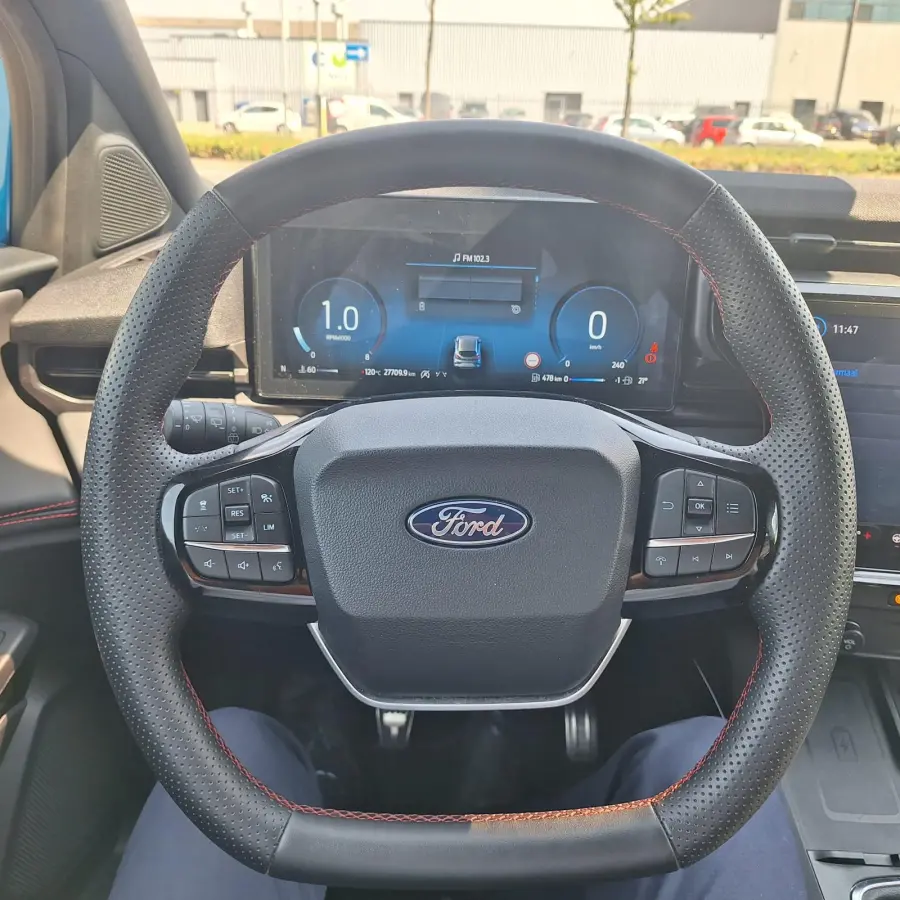 1.0 EcoBoost ST-Line Facelift! | Adaptive Cruise Control | 360" Camera | Elekt Achterklep | BLIS | Draadloze Carplay/Android auto | Verwarmbare Voorstoelen/Voorruit/Stuurwiel | Navi |