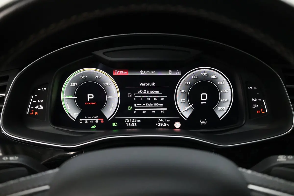 55 TFSI e quattro 3x S-line BTW/MAXTON/LED/VIRTUAL/SFEER/PANO/B&O/HALF LEDER+S.VERWARMING/23" LMV/CAM/ACC/12 MDN GARANTIE!