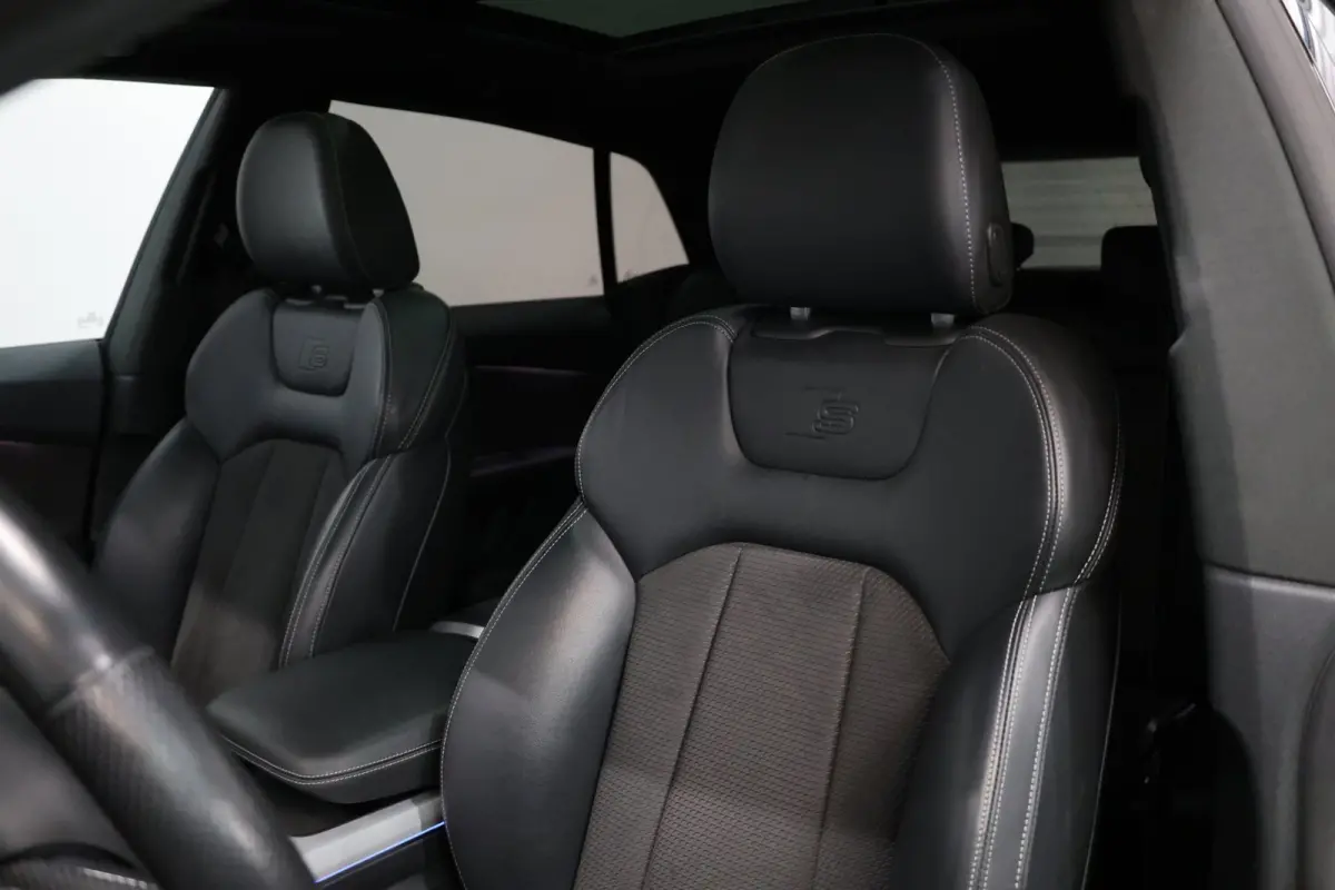 55 TFSI e quattro 3x S-line BTW/MAXTON/LED/VIRTUAL/SFEER/PANO/B&O/HALF LEDER+S.VERWARMING/23" LMV/CAM/ACC/12 MDN GARANTIE!