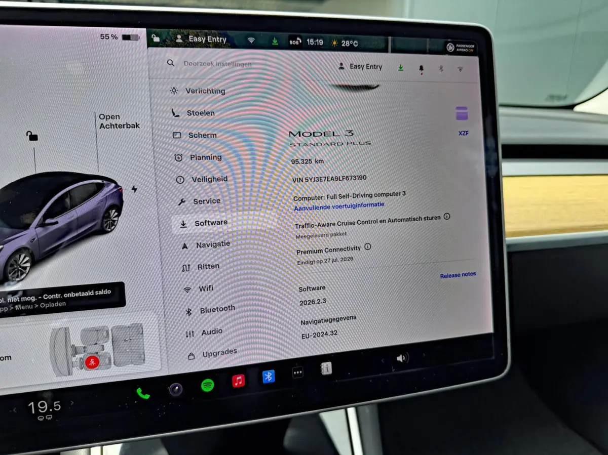 Standard RWD Plus 60 kWh|SoH 87,3%|Leer|Panodak|Autopilot|