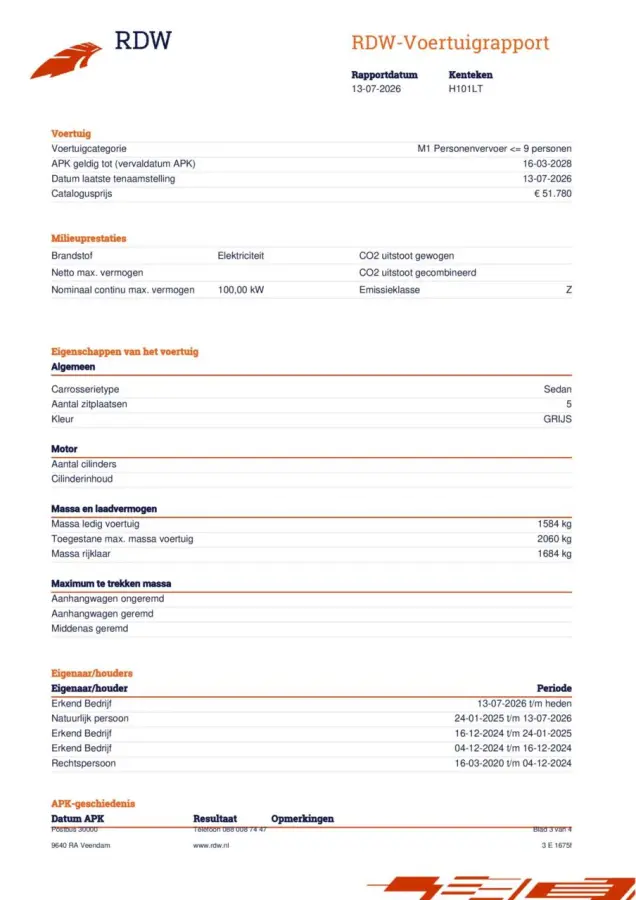 Standard RWD Plus 60 kWh|SoH 87,3%|Leer|Panodak|Autopilot|