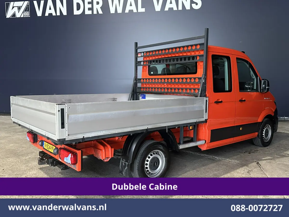 2.0 177pk Pick Up Dubbele Cabine 3500kg Trekhaak Open Laadbak Euro6 Airco | 6-Zits | Camera | Navigatie | Apple Carplay Android Auto, Cruisecontrol, Chauffeursstoel