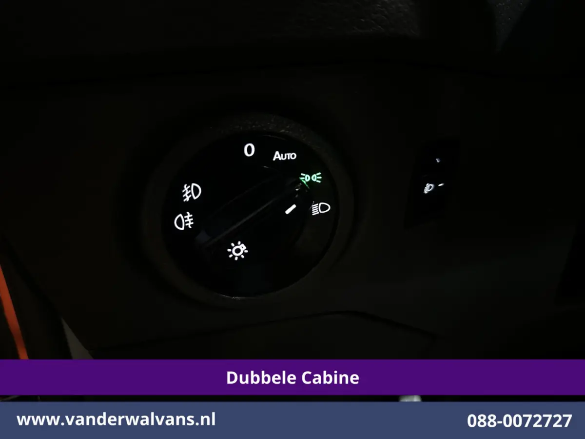 2.0 177pk Pick Up Dubbele Cabine 3500kg Trekhaak Open Laadbak Euro6 Airco | 6-Zits | Camera | Navigatie | Apple Carplay Android Auto, Cruisecontrol, Chauffeursstoel