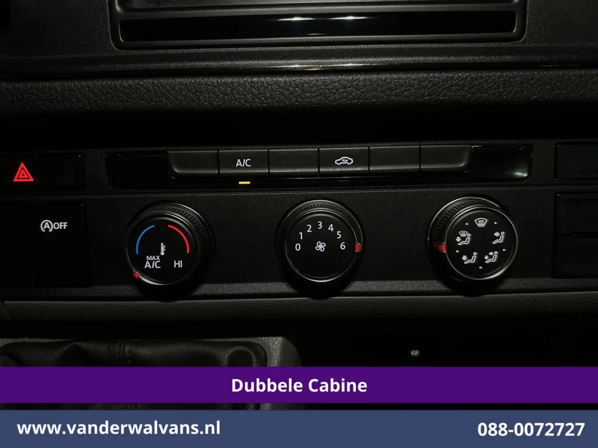 2.0 177pk Pick Up Dubbele Cabine 3500kg Trekhaak Open Laadbak Euro6 Airco | 6-Zits | Camera | Navigatie | Apple Carplay Android Auto, Cruisecontrol, Chauffeursstoel