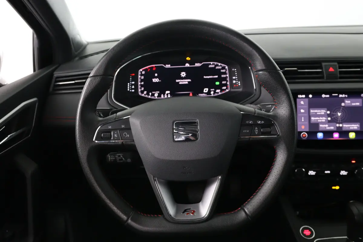 1.0 TSI FR Business Intense Plus | Open Dak | Virtual | LED | Navi | Cruise Adaptive | Stoelverwarming | Clima | Keyless | DAB | Parkeersensoren