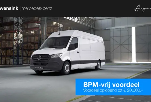 311 CDI | L3 H2 | RWD | PRO | Airco | Apple Carplay/Android Auto | Alarm klasse 3 | Parkeercamera | Dodehoekassistent | Lane-assist | Comfort Bestuurdersstoel | Opstaptrede | Vierseizoenenba