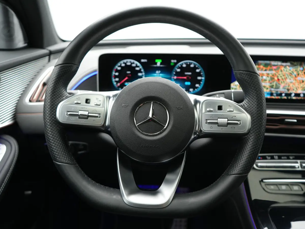 400 4MATIC Business Solution AMG 80 kWh 408pk Dealer O.H. | Panodak | Adaptive Cruise | Head Up | 360 Camera | Burmester Audio | Lederen Sportstoelen Massage & Memory | Sfeerverlichting | Bl