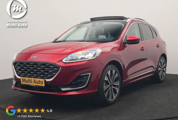 2.5 Vignale PHEV 225pk Dealer O.H. | Trekhaak Af Fabriek | Panodak | Adaptive Cruise | Head Up | Bang & Olufsen | 360 Camera | Lederen Comfortzetels Memory & Verwarmd | Keyless | Stuur Verwa