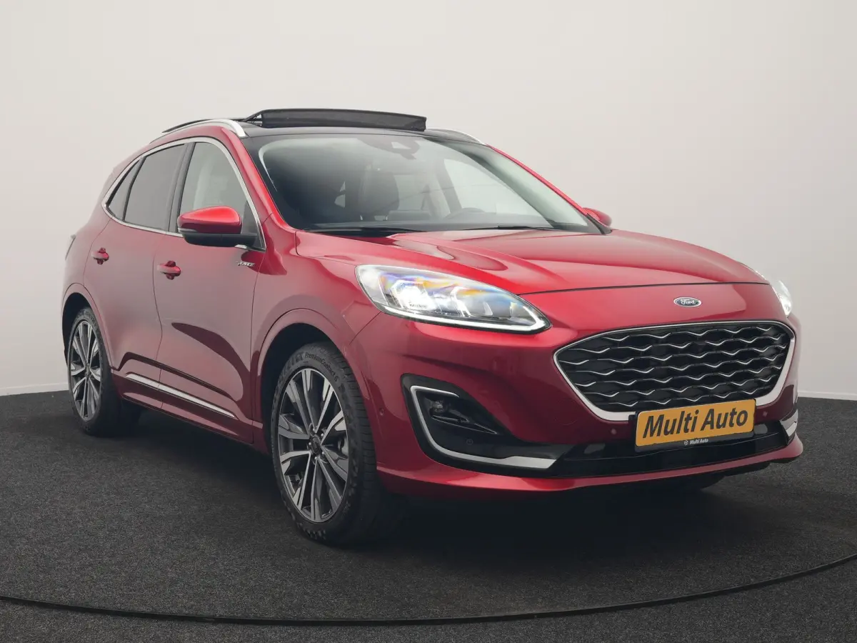 2.5 Vignale PHEV 225pk Dealer O.H. | Trekhaak Af Fabriek | Panodak | Adaptive Cruise | Head Up | Bang & Olufsen | 360 Camera | Lederen Comfortzetels Memory & Verwarmd | Keyless | Stuur Verwa