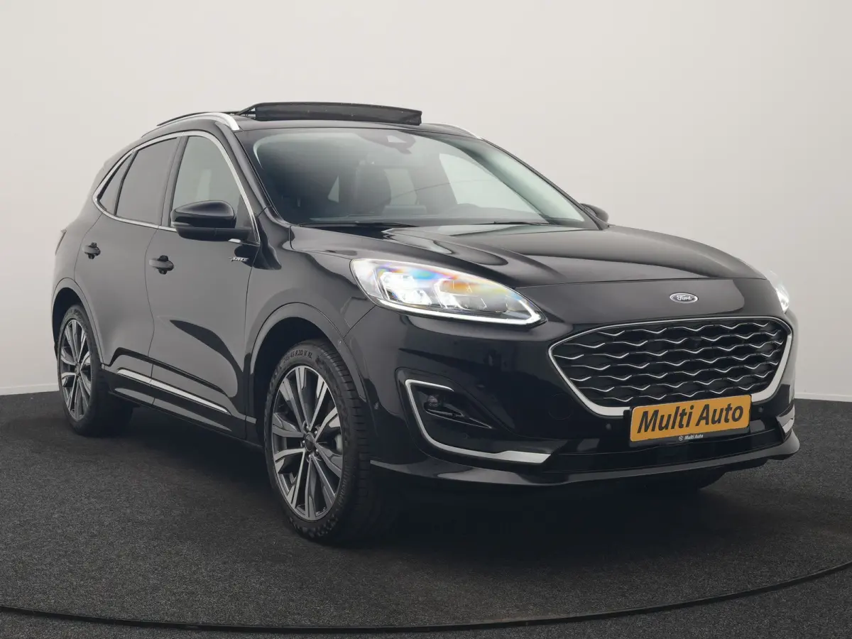 2.5 Vignale PHEV 225pk Dealer O.H. | Panodak | Adaptive Cruise | 360 Camera | Bang & Olufsen | Lederen Comfortzetels Memory & Verwarmd | Stuur Verwarmd | Keyless | Blis | Apple Carplay | Nav