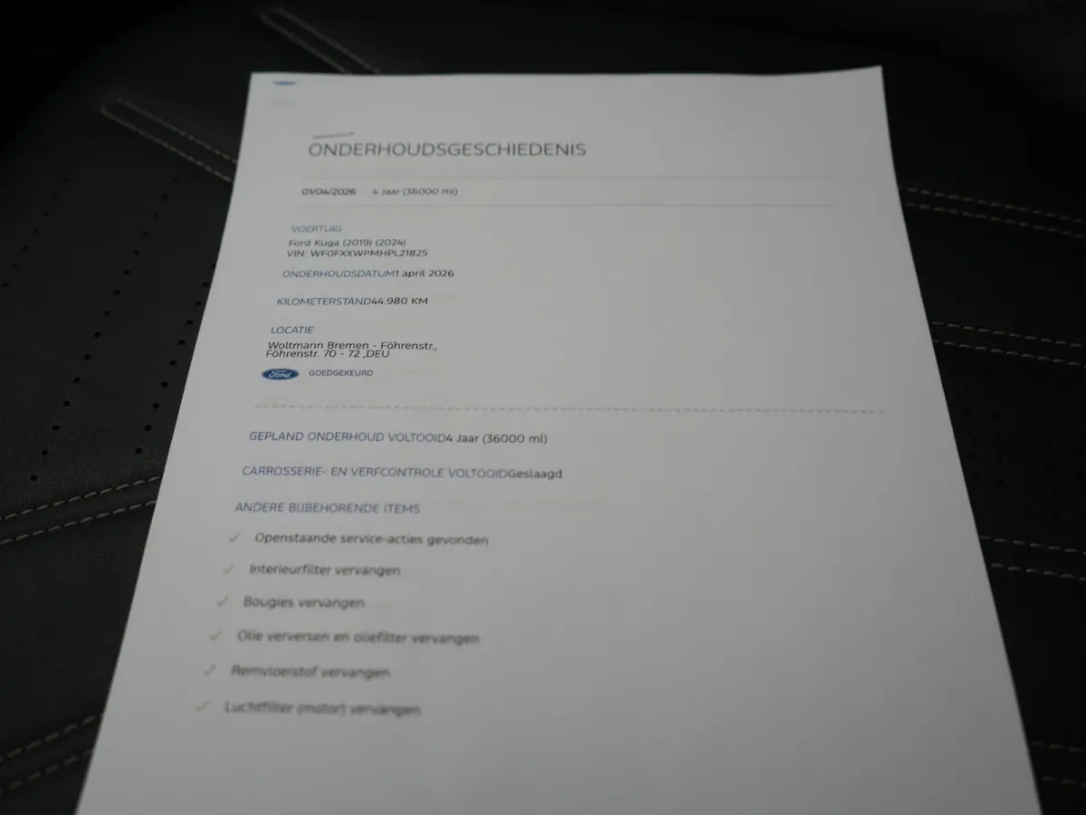 2.5 Vignale PHEV 225pk Dealer O.H. | Panodak | Adaptive Cruise | 360 Camera | Bang & Olufsen | Lederen Comfortzetels Memory & Verwarmd | Stuur Verwarmd | Keyless | Blis | Apple Carplay | Nav