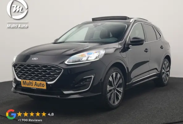 2.5 Vignale PHEV 225pk Dealer O.H. | Panodak | Adaptive Cruise | 360 Camera | Bang & Olufsen | Lederen Comfortzetels Memory & Verwarmd | Stuur Verwarmd | Keyless | Blis | Apple Carplay | Nav