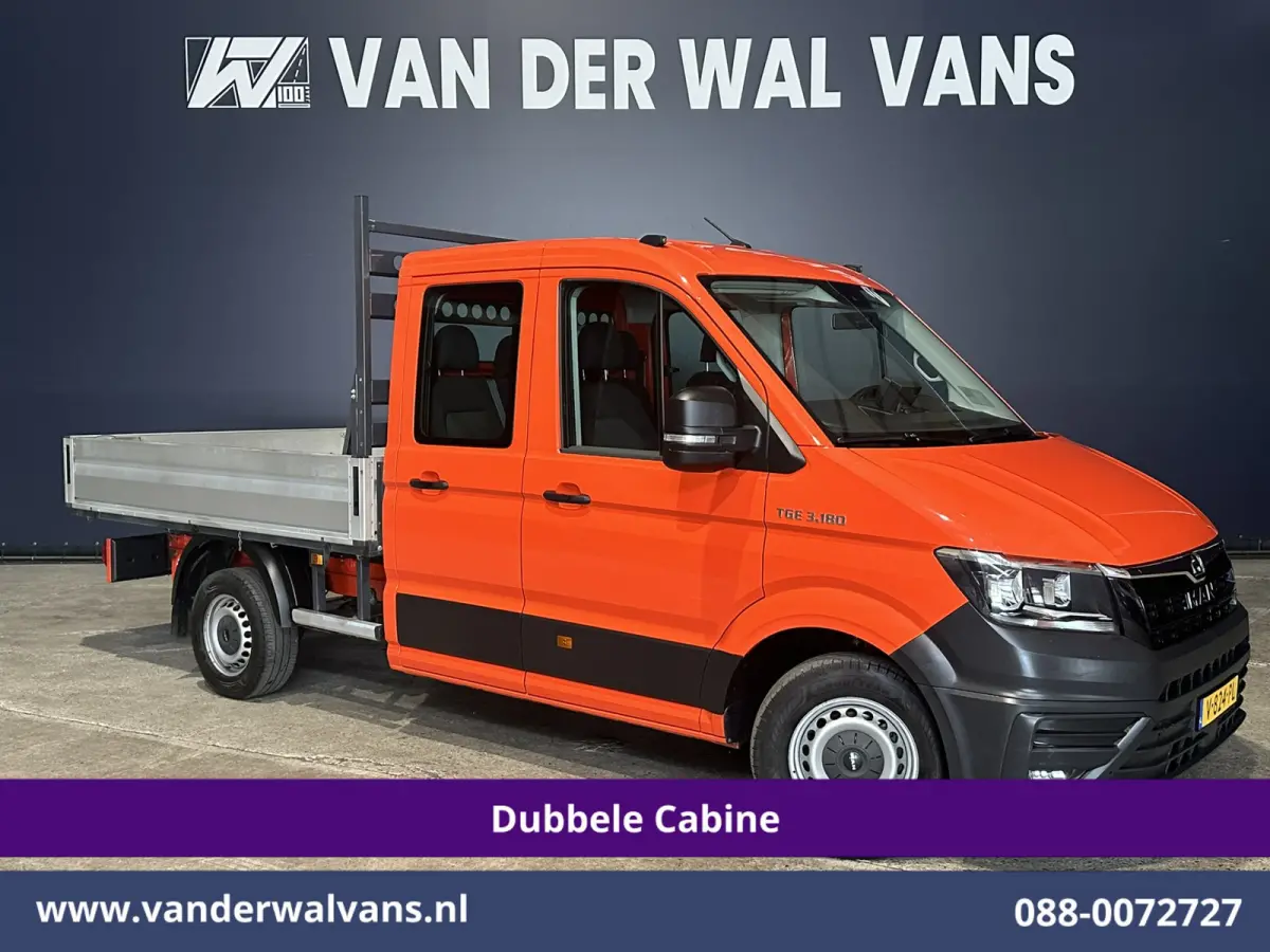 2.0 177pk Pick Up Dubbele Cabine 3500kg Trekhaak Open Laadbak Euro6 Airco | 6-Zits | Camera | Navigatie | Apple Carplay Android Auto, Cruisecontrol, Chauffeursstoel