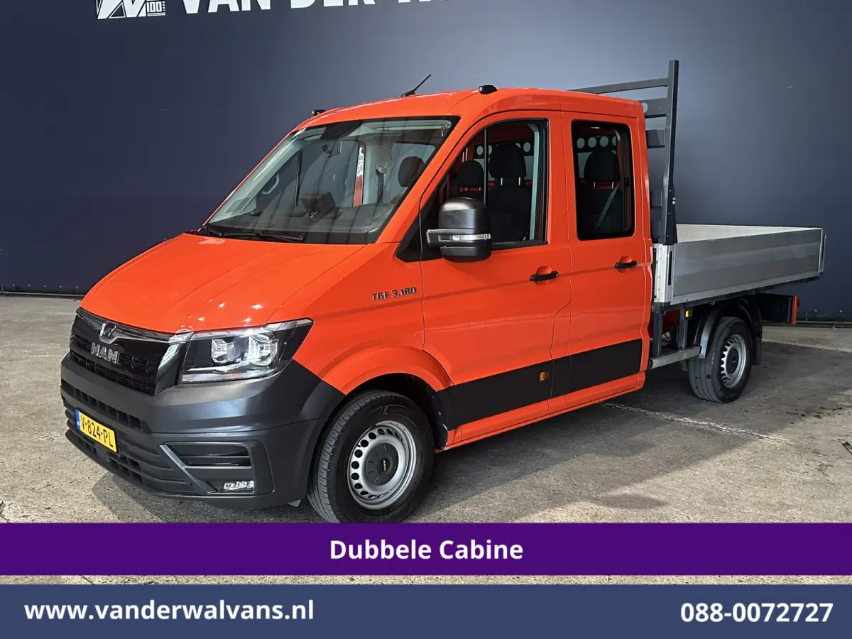 2.0 177pk Pick Up Dubbele Cabine 3500kg Trekhaak Open Laadbak Euro6 Airco | 6-Zits | Camera | Navigatie | Apple Carplay Android Auto, Cruisecontrol, Chauffeursstoel