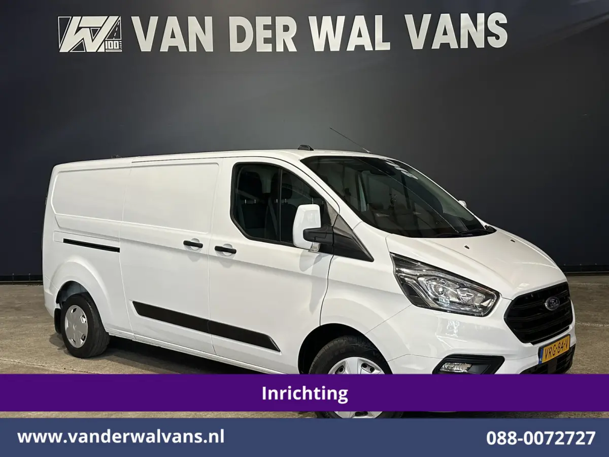 2.0 TDCI 130pk L2H1 inrichting Euro6 Airco | Camera | Apple Carplay | LED | Cruisecontrol Android Auto, Stoelverwarming, Verwarmde voorruit, Parkeersensoren, Bijrijdersbank, 2800kg trekvermo