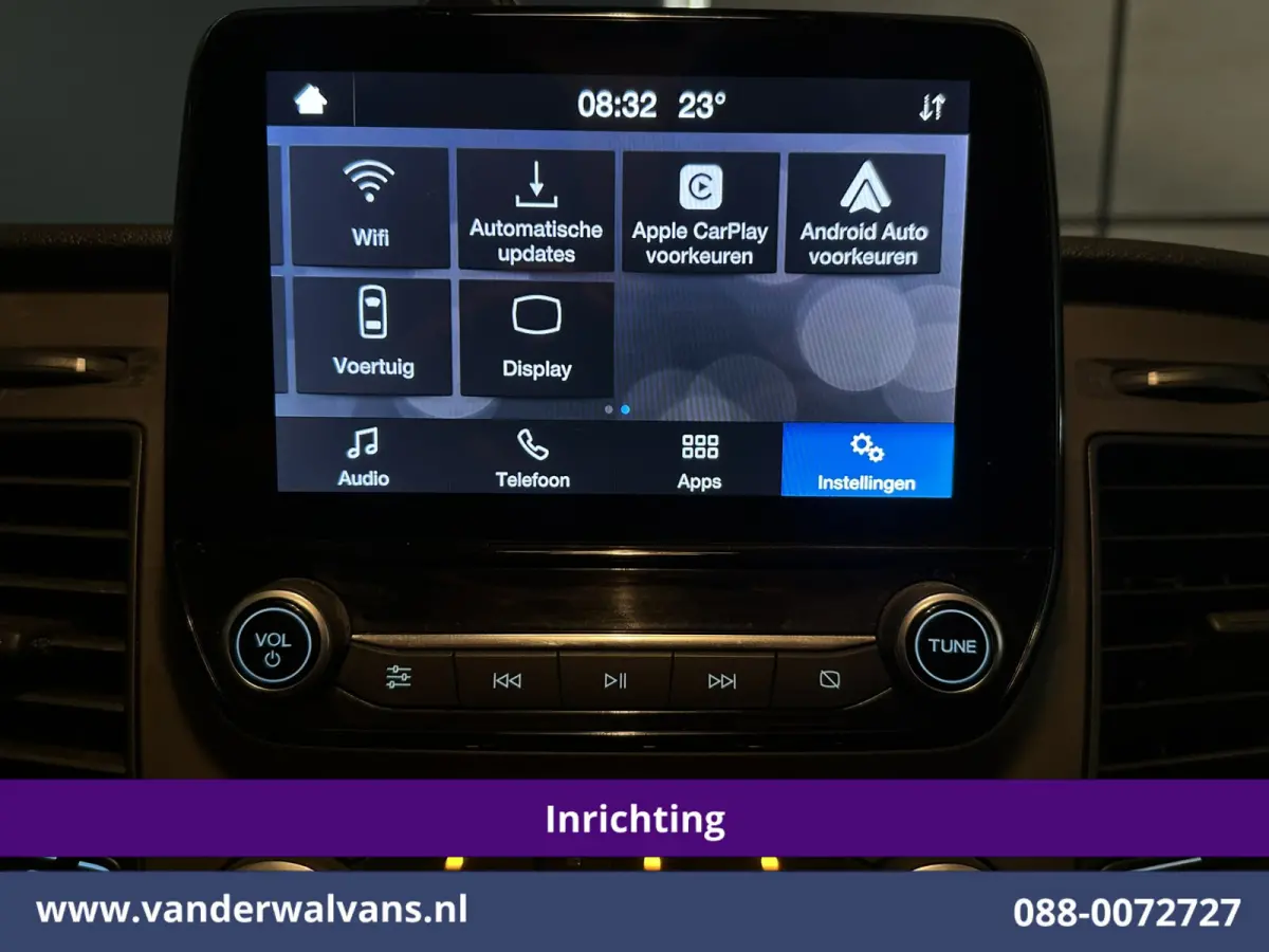 2.0 TDCI 130pk L2H1 inrichting Euro6 Airco | Camera | Apple Carplay | LED | Cruisecontrol Android Auto, Stoelverwarming, Verwarmde voorruit, Parkeersensoren, Bijrijdersbank, 2800kg trekvermo