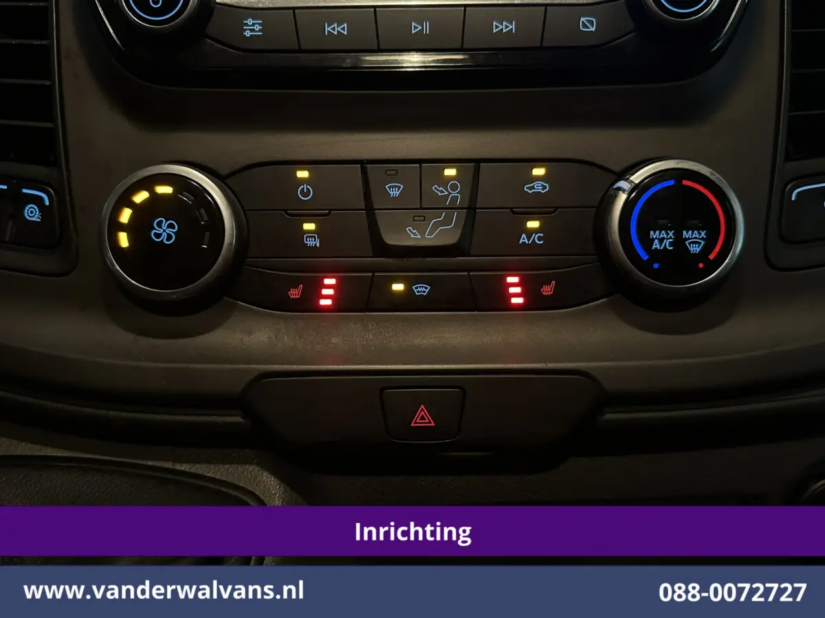 2.0 TDCI 130pk L2H1 inrichting Euro6 Airco | Camera | Apple Carplay | LED | Cruisecontrol Android Auto, Stoelverwarming, Verwarmde voorruit, Parkeersensoren, Bijrijdersbank, 2800kg trekvermo