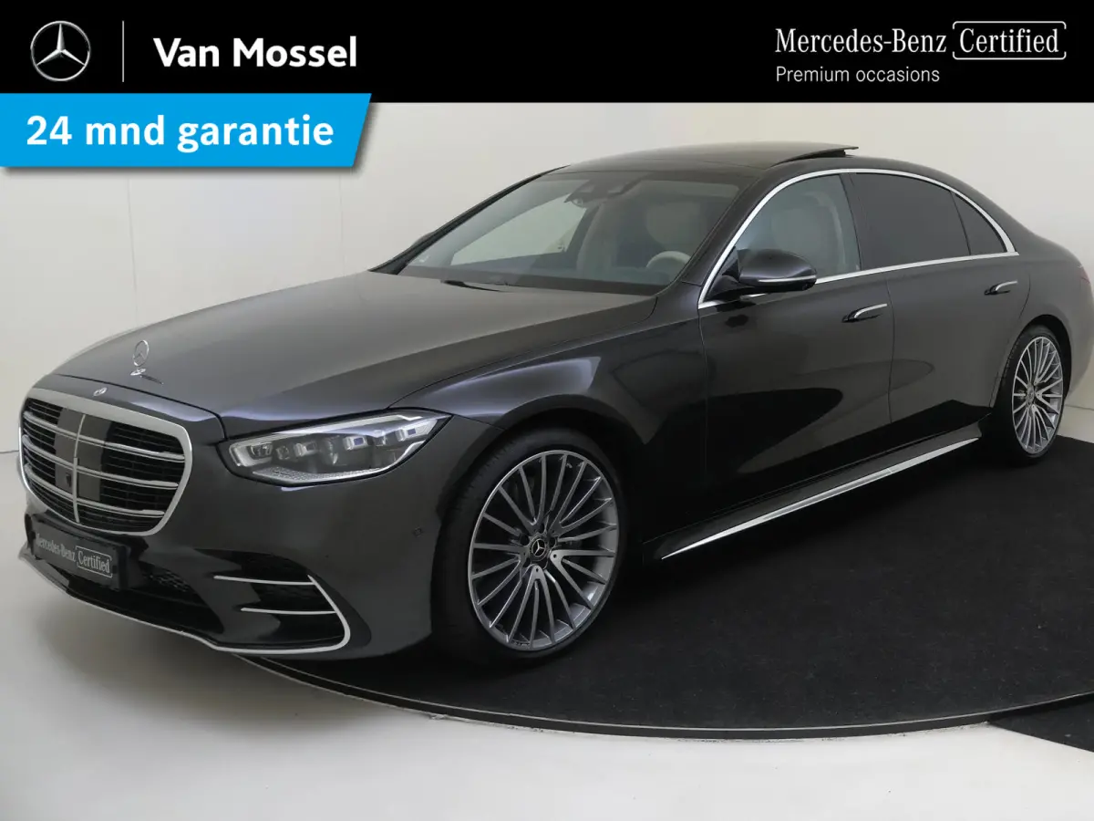 500 4MATIC Lang AMG Line / Panoramadak/ 21 inch/ Aug. Reality Head Up/ Burmester 3D/ Rijassistentiepakket