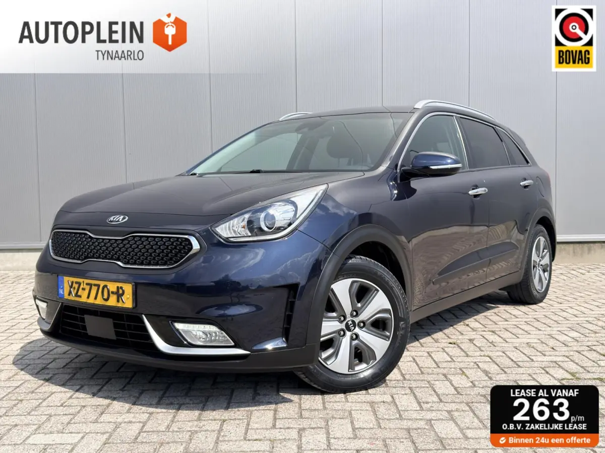 1.6 GDi Hybrid DynamicPlusLine 1e eig|Leder|Stuur|Stoel verw.|TrekhaaklCarplay|
