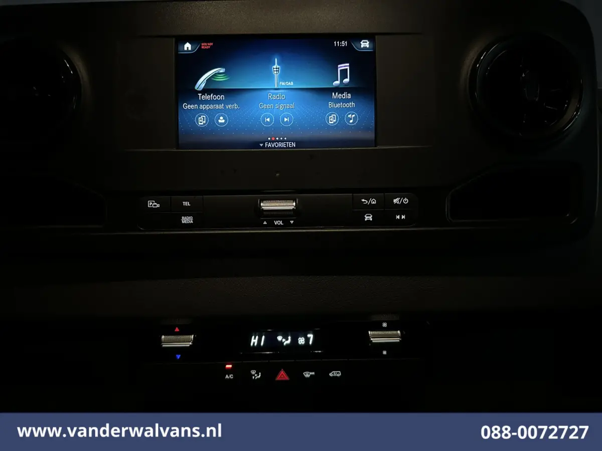 317 CDI 170pk L3H2 Euro6 Airco | Apple Carplay | Cruisecontrol | Stoelverwarming Android Auto, Parkeersensoren, Bijrijdersbank