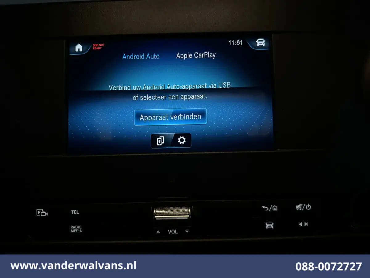 317 CDI 170pk L3H2 Euro6 Airco | Apple Carplay | Cruisecontrol | Stoelverwarming Android Auto, Parkeersensoren, Bijrijdersbank