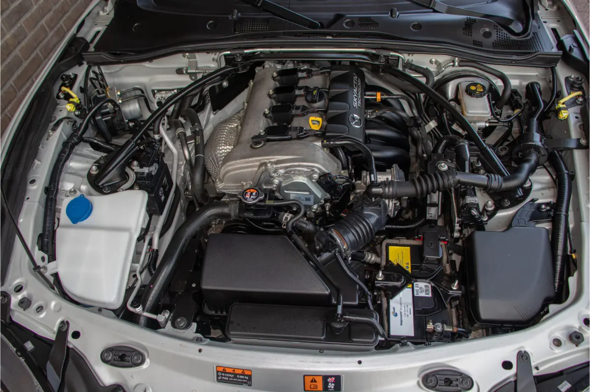 1.5 SkyActiv-G GT-M, 1e eigenaar, 71.000km NAP, Carplay, Leder, Navigatie, Keyless, PDC, Stoelverwarming, DAB+.