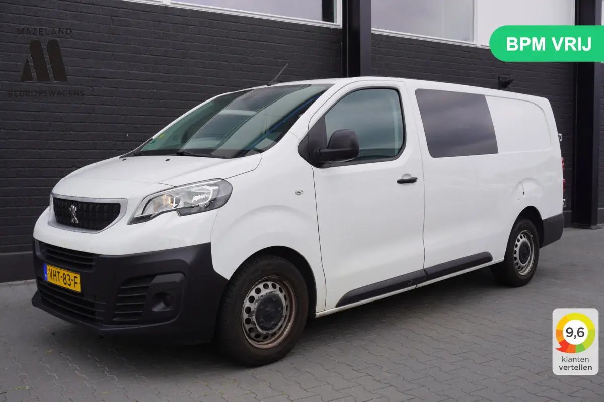 2.0 BlueHDI 120PK Dubbel cabine EURO 6 - Airco -Navi - Cruise - €14.950,- Excl.