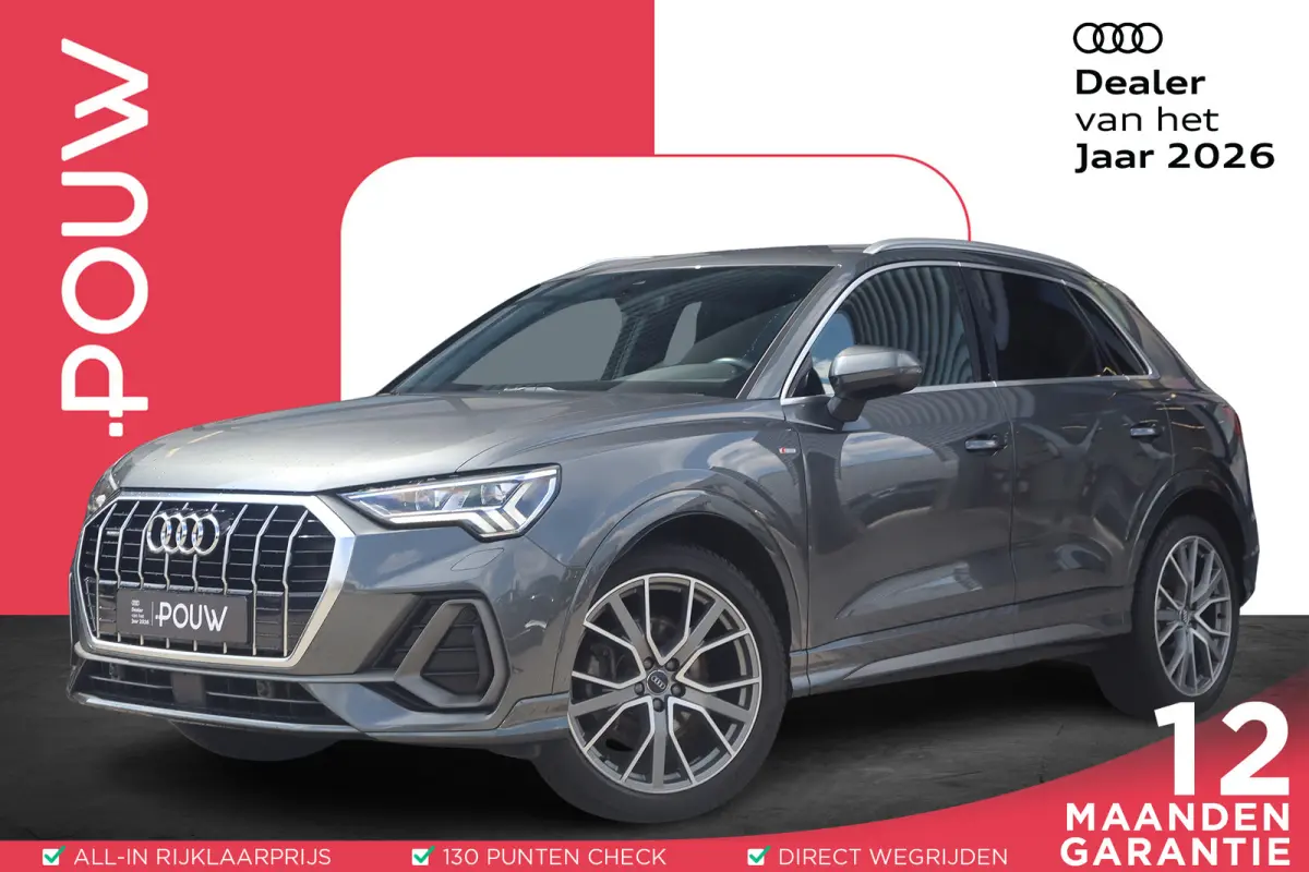 45 TFSI 230pk S-tronic quattro S Line edition one | Trekhaak Wegklapbaar | 2.100kg Trekgewicht | Achteruitrijcamera | Matrix LED