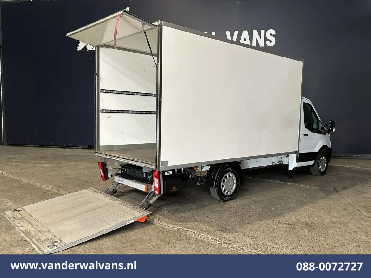 2.0 TDCI 161pk Bakwagen Laadklep Euro6 Airco | Cruisecontrol | Verwarmde voorruit Bijrijdersbank, 940kg laadvermogen, zijdeur mogelijk 1750 ex btw meerprijs