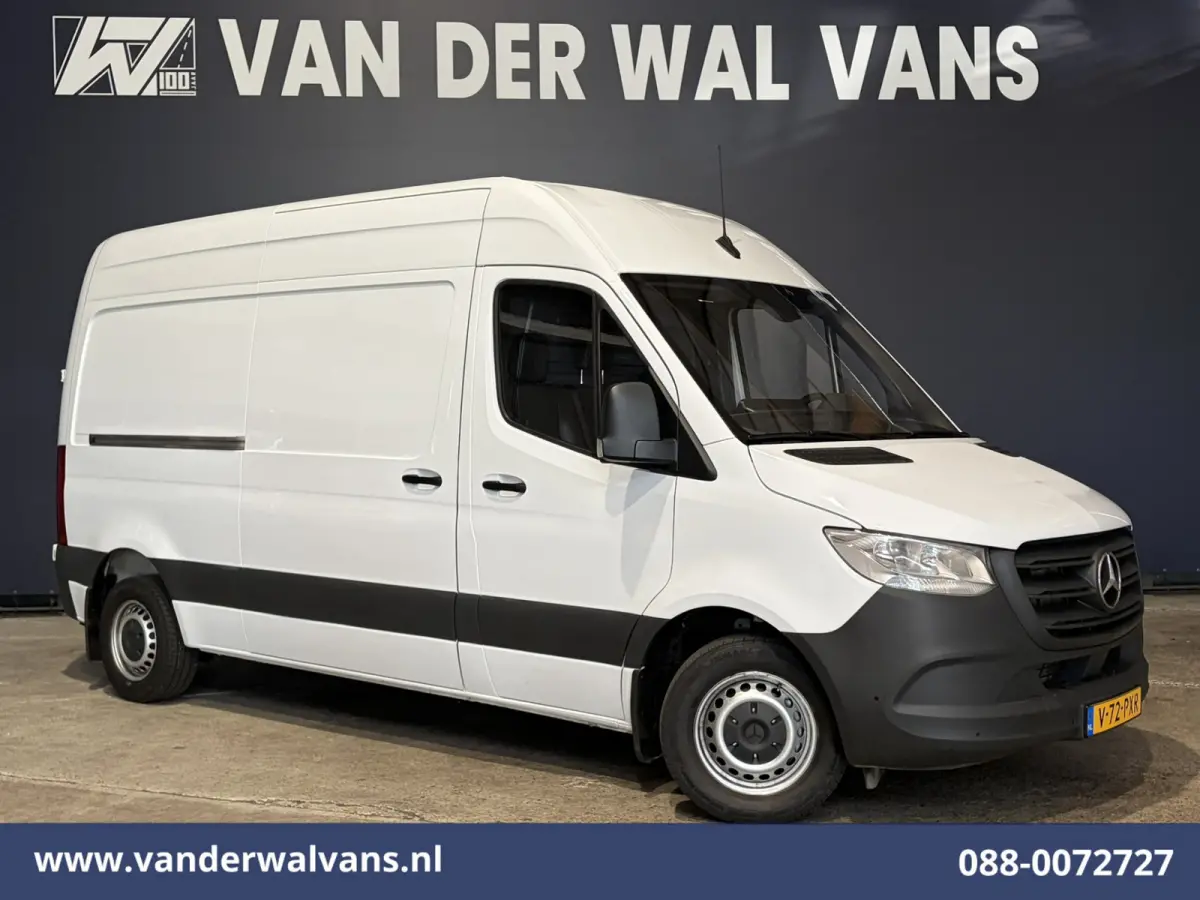 315 CDI 150pk L2H2 Euro6 Airco | Camera | Apple Carplay | Cruisecontrol | Chauffeursstoel | Leder Android Auto, Parkeersensoren, Bijrijdersbank