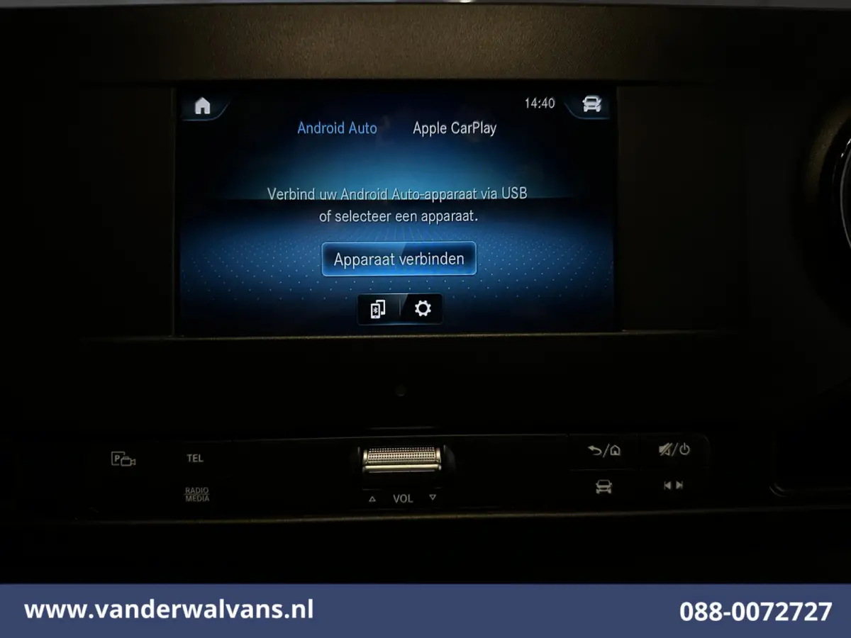 315 CDI 150pk L2H2 Euro6 Airco | Camera | Apple Carplay | Cruisecontrol | Chauffeursstoel | Leder Android Auto, Parkeersensoren, Bijrijdersbank