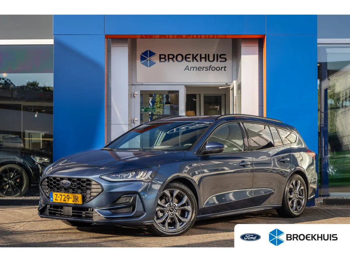 1.0 EcoBoost Hybrid ST Line | Keyless | Elektrische Trekhaak | Stoel- Stuurverwarming | FULL Led | Dodehoek detectie | ACC | Airco (automatisch) | Apple Carplay/Android Auto|telefoonintegrat