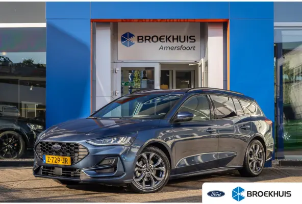 1.0 EcoBoost Hybrid ST Line | Keyless | Elektrische Trekhaak | Stoel- Stuurverwarming | FULL Led | Dodehoek detectie | ACC | Airco (automatisch) | Apple Carplay/Android Auto|telefoonintegrat