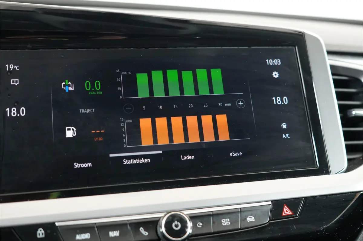 1.6 Turbo GS Line 225 pk PHEV | SOH 100% | Trekhaak | Leder | 360 Cam | Stl. verw./verk. | El. achterklep  | Adaptive Cruise |