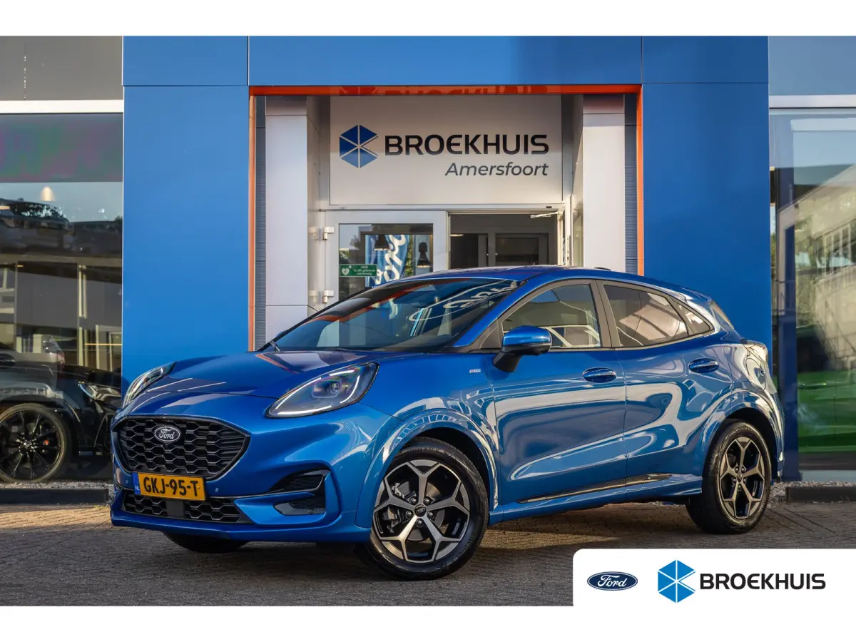 1.0 EcoBoost ST-Line | Camera | Stoel/stuur/voorruit verwarming | Cruise adaptief | Dodehoekdetectie | Apple Carplay/Android Auto | Full-LED | Achteruitrijcamera | Airco (automatisch) | Appl