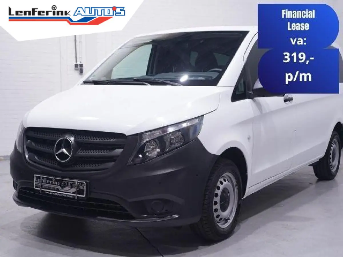114 CDI 136 pk Lang Navi, Camera, Airco Cruise Control, Ramen Rondom, PDC V+A, 3-Zits