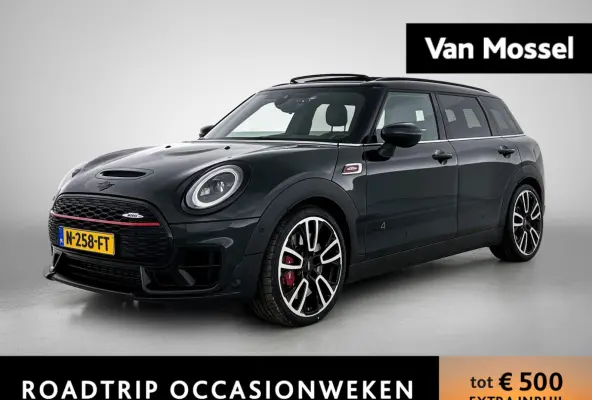2.0 JCW ALL4 John Cooper Works | Automaat | Panoramadak | Navigatie | Memory seats | Virtual cockpit | Union Jack achterlichten |  Head up display | Apple CarPlay / Android Auto | Vol Leer |
