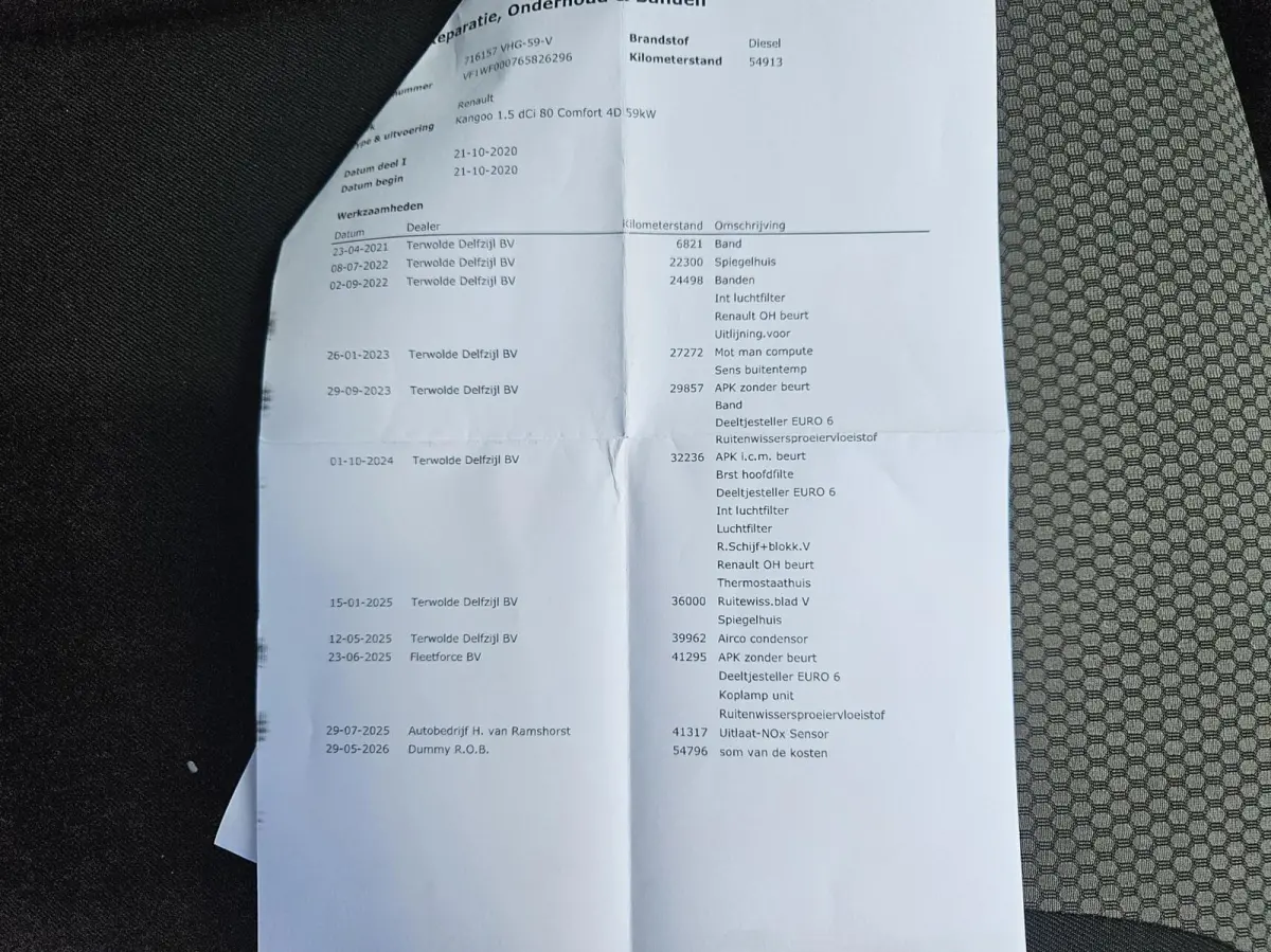 1.5 Blue dCi Airco Cruise Navi Trekh
